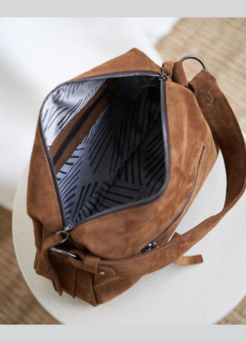 Жіноча сумка з короткою ручкою на два внутрішніх відділення руда "Фрея" WeLassie (322503309)