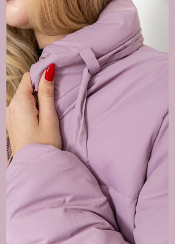 Бузкова демісезонна куртка жіноча демісезонна, колір бузковий, Ager