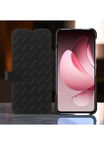 Чехол книжка Premium для OPPO Reno13 F 4G Чёрный (79317) Stenk (359472527)