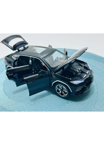 Машинка металлическая TK Union Lamborghini Urus инерционная открываются двери капот багажник 1:24 Черная (GT - 06441) TK Union Group (361205646)