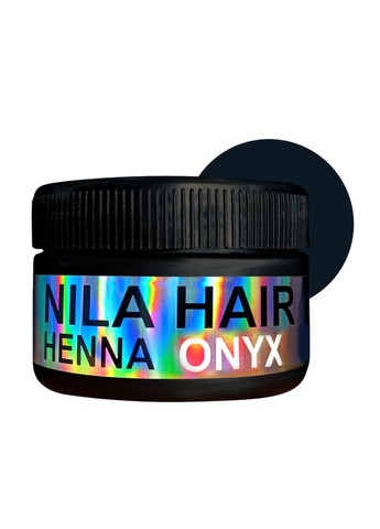 Набір Хна для волосся Чорна Black 60г + Онікс Onyx 60г Nila (335877596)