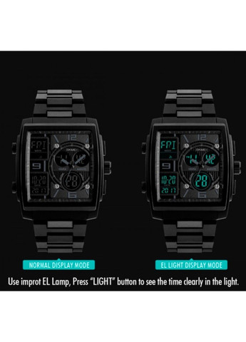 Наручные часы Durable 1274 черные Skmei (313653882)