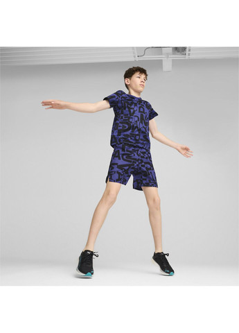 Детские шорты All-Over Print Shorts Youth Puma (300352964)