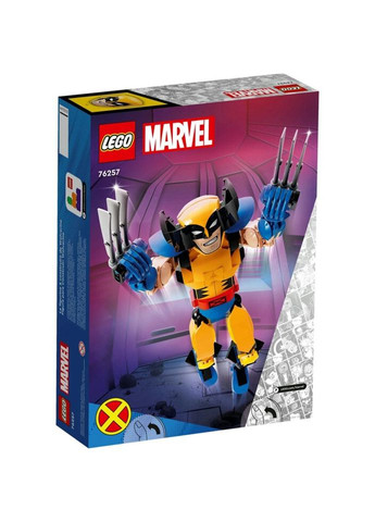 Конструктор Marvel Фігурка Росомахи для збирання 327 деталей (76257) Lego (281425452)