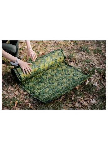 Туристичний килимок (UTRI-007) Tramp з можливістю зістібання 185х65х5 Camo (366104923)