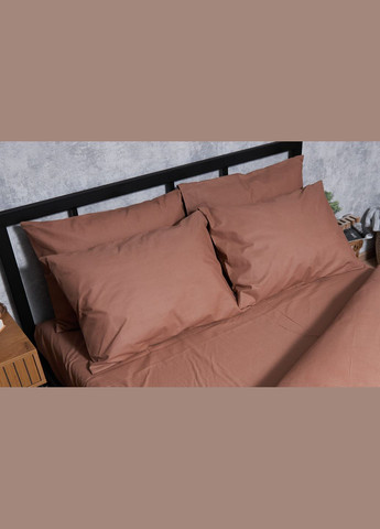 Комплект постільної білизни Бязь Gold Люкс «» двоспальний 175х210 наволочки 4х50х70 (MS-820004523) Moon&Star Light Brown (302973675)