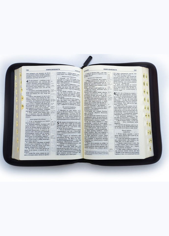 Библия пер. УБТ. Черная. Замок, индексы, заменитель кожи 18х25 см Українське Біблійне Товариство (316451553)