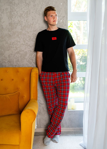 Чорна футболка Lucci