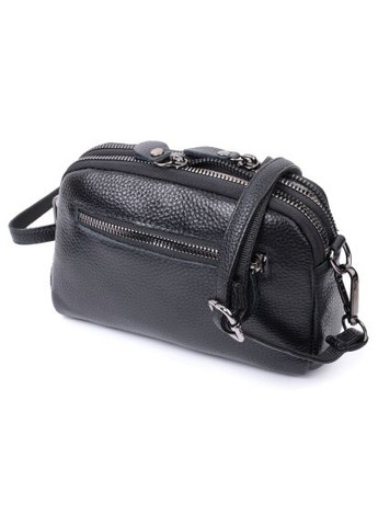 Сумка (22807) Vintage З натуральної шкіри Чорна (364629574)