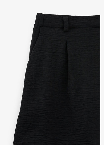 Шорты однотонные женские On me 2320 Черный shop (2000989828457) No Brand Котонові,Шорти котонові (362900836)