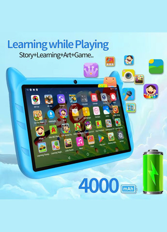 Планшет детский Q Kids Tablets 4/64 Гб Розовый No Brand (299330185)