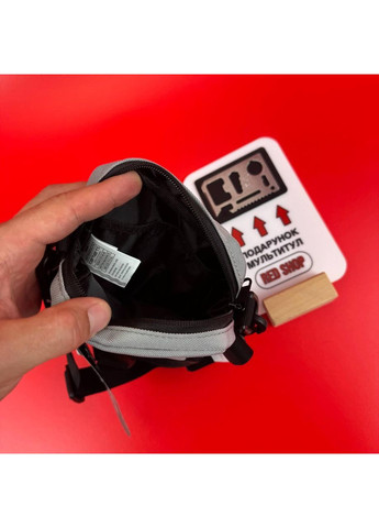 Месенджер wip Сумка кархарт Чорна Сірий No Brand (361668904)