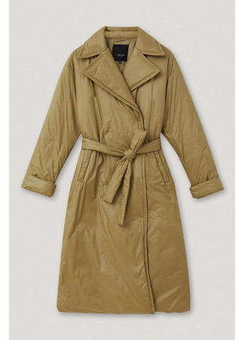 Оливкова (хакі) демісезонна пальто fab11068-534 Finn Flare