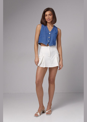 Женский джинсовый жилет в классическом стиле Liton (296469652)