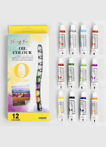 Краски масляные 12цв 12мл Home (312702654)