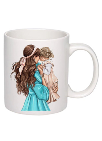 Чашка с принтом "Фея хрещена ось моя справжня чарівниця" 330мл (цвет чорний) 16330 No Brand (312488198)