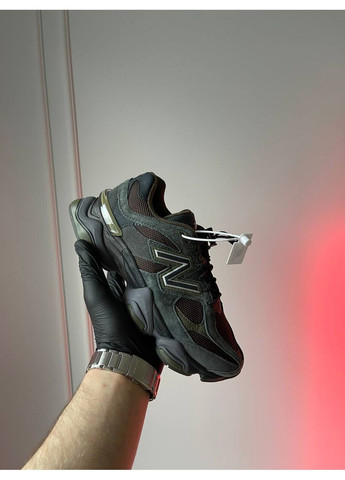 Темно-сірі Осінні кросівки чоловічі і жіночі new balance 9060 dark grey | нью беланс 9060 темно-сірі No Brand