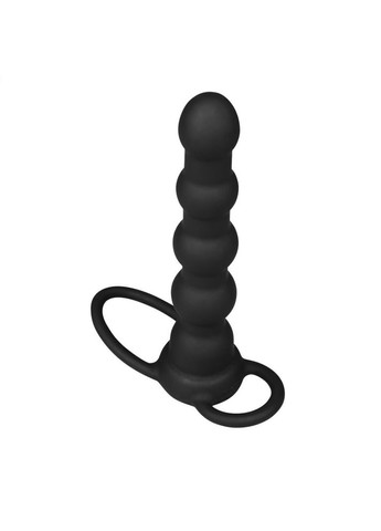 Страпон для анального сексу з вібрацією "Vibrating Rock Balled Double Prober" Lovetoy (302671046)