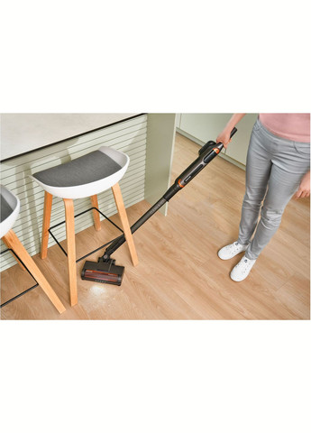 Пилосос безпровідний, 150Вт, конт пил -0.2л, автон. робота до 30хв, НЕРА, підсвітка, турбо щітка, чорний Sencor (314749311)