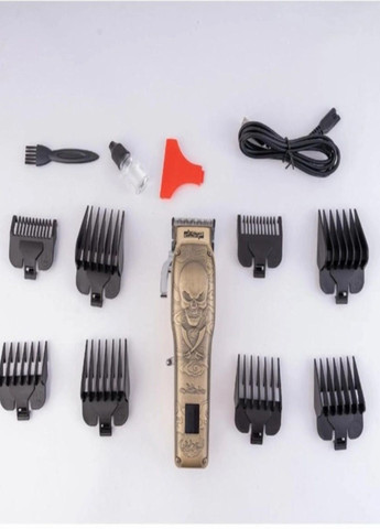 Профессиональная стрижка беспроводная аккумуляторная с насадками с LED дисплеем 910325W DSP (289357801)