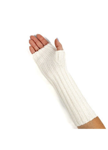 Митенки женские шерсть белые АЛИЧЕ LuckyLOOK 578-760 (322791256)