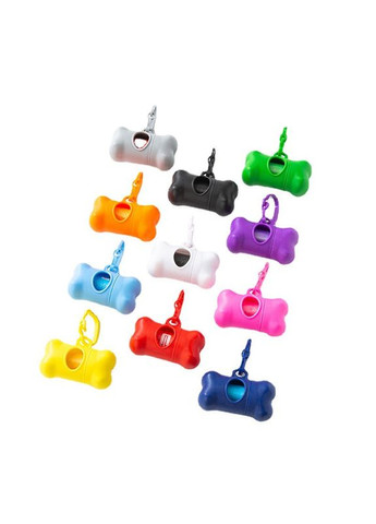 Контейнер (диспансер) для гігієнічних пакетів для собак різнокольорові No Brand - (323232957)