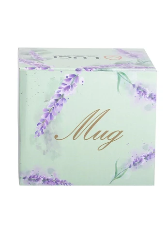 Кружка порцелянова з малюнком 400 (мл) для чая та кави RX-N240472Y Liling Rongxiang Ceramic (357204227)