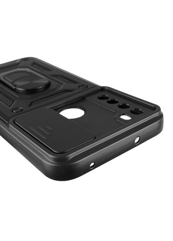 Чохол для Redmi Note 8 2021 броньований з кільцем зі шторкою на камеру на сяомі редмі нот 8 чорний rg1 Xiaomi (366023322)