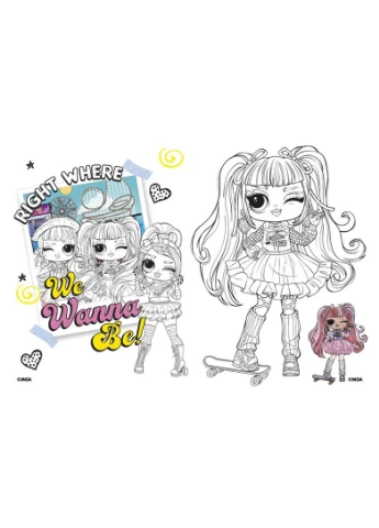 Розмальовка зі стікерами Tweens Emma Emo LCB8 IDEYKA (389896042)