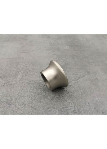 Карниз Дуо гладкая штанга одинарный модерн 25 мм 320 см Сатин/Черный матовый Quadrum (352781987)