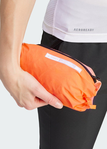 Оранжевая демисезонная куртка-дождевик terrex xperior 2.5l light adidas