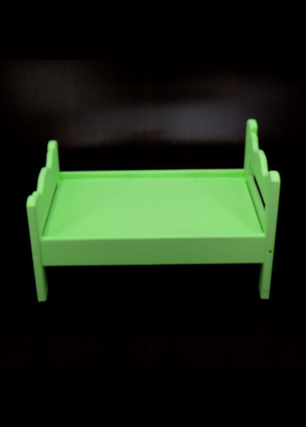 Кровать для кукол из дерева Ариэль мохито (КРТ-000153) No Brand (328605665)