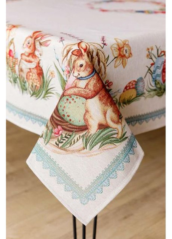 Пасхальная гобеленовая скатерть Злагода 135х300 см Разноцветный (8321) Прованс (361784823)