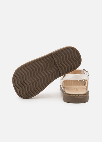 Молочные босоножки для девочки цвет молочный cb-00266328 No Brand