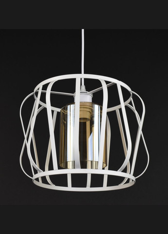 Люстра подвесная LOFT на 1 лампочку 27985 Белый 30-110х32х32 см. Sunnysky (364498935)