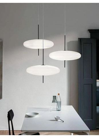 Люстра светодиодная подвесная LED светильник для квартиры на потолок лэд 27047 Черный 55-170х30х30 см. Sunnysky (335974861)