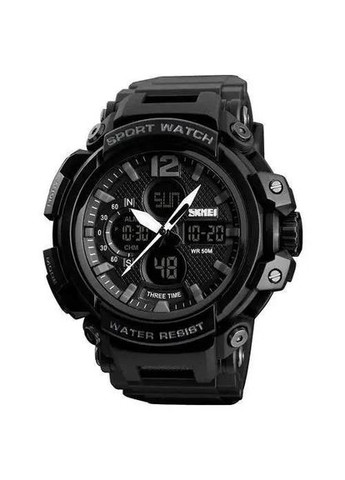 Часы наручные мужские 1343BK BLACK Skmei (335813091)
