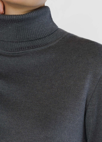 Серый зимний свитер женский серый Arber Roll-neck WW4 WTR-151