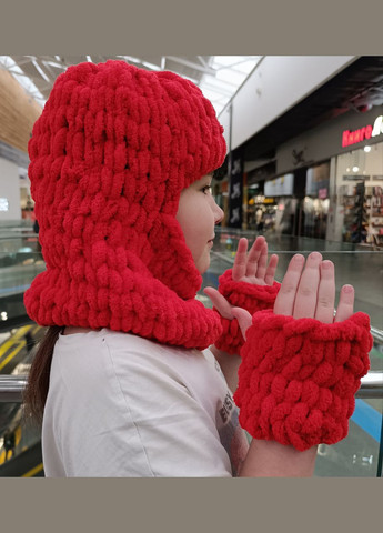 Шапка-балаклава червона Alize (358068373)