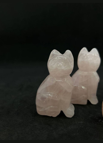 Котики розовый кварц минералы No Brand (317868579)