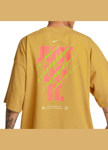 Жовта футболка m nsw tee os brandriffs lbr fb9817-725 Nike