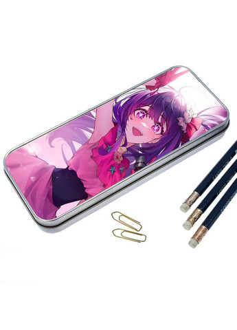 Органайзер для канцелярских принадлежностей металлический, кейс для мелочей Аниме Ребенок любимца #001 7*18 см Silver No Brand (309157186)