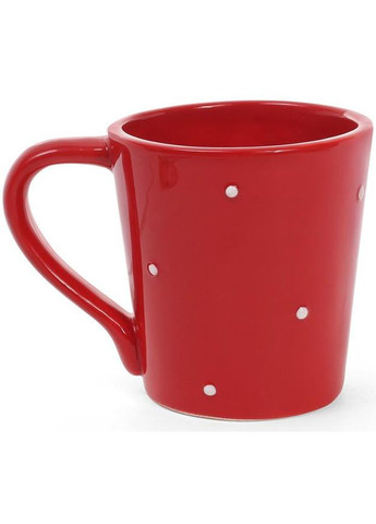 Керамическая кружка Олени в шарфиках на красном 325мл чайная чашка для дома посуды для праздника Bona (368988248)