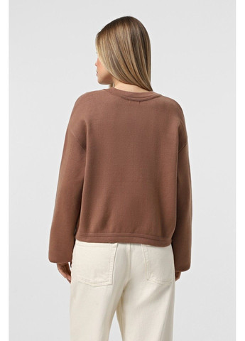 Коричневый демисезонный кардиган Sewel