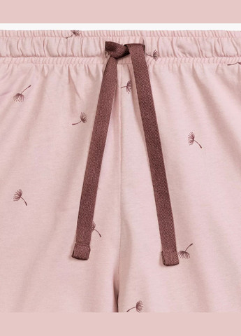 Рожева всесезон жіноча піжама футболка + шорти Atlantic