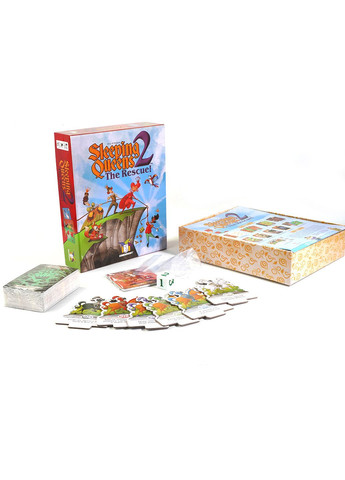 Настільна гра Сплячі королеви 2: Порятунок королів / Sleeping Queens 2: The Rescue Game (329434167)