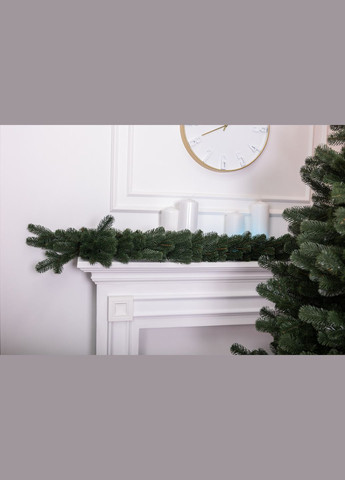 Хвойная литая гирлянда 2 м зеленая ветка елки TD-BRNCHGR2 LUGI (353504689)