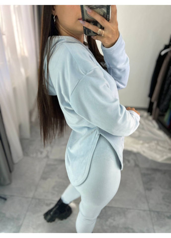 Костюм (кофта, лосини), колір Блакитний Fashion (362415544)