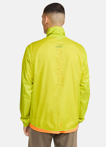 Желтая демисезонная мужская куртка Craft PRO Hypervent Jacket 2