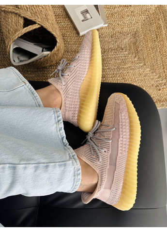Кросівки жіночі і чоловічі Adidas Yeezy V2, Synth Reflective Laces | Адідас Ізі Буст 350 рожеві No Brand рожеві демісезони (371276859)